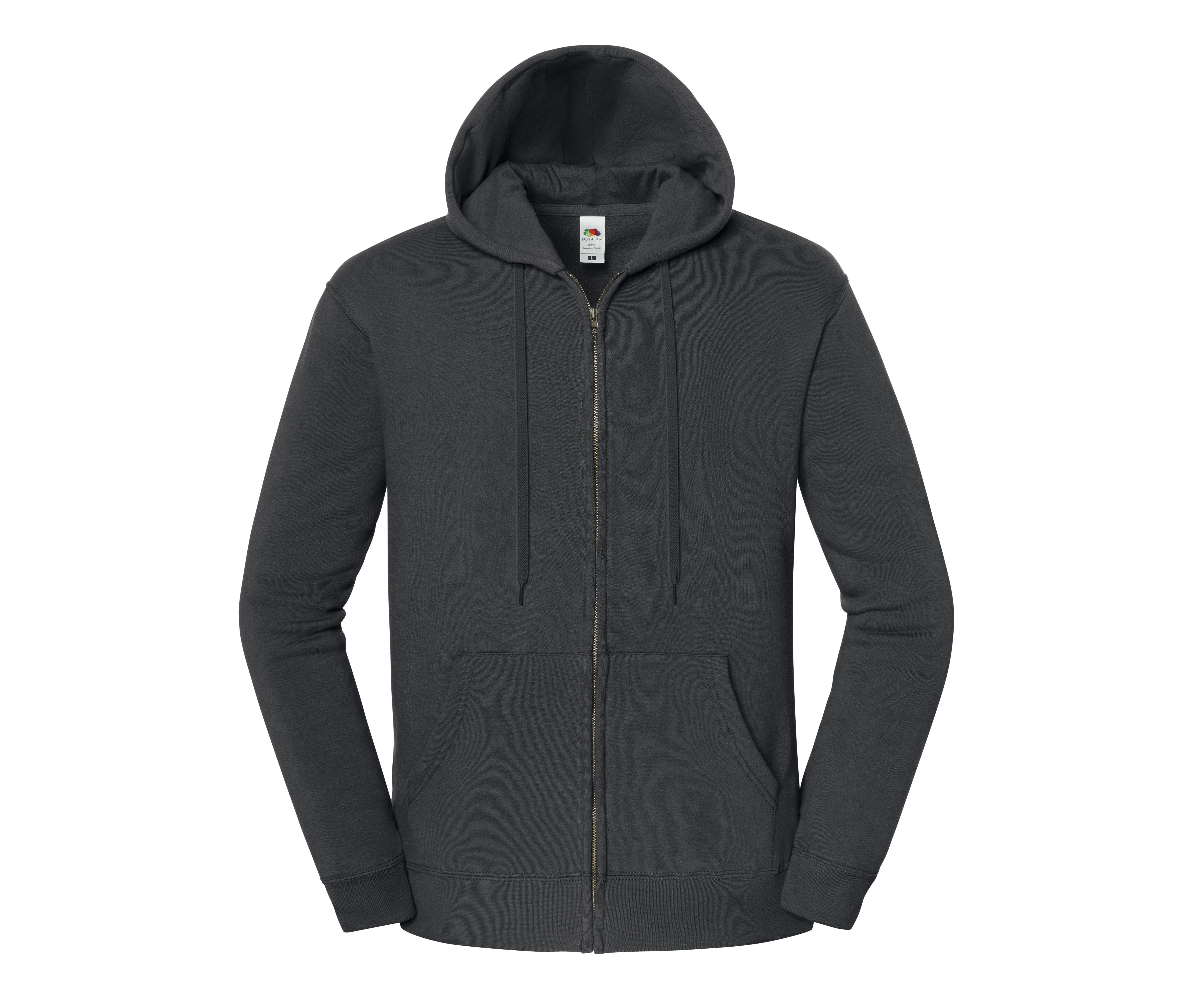ICONIC PREMIUM HOODED SWEAT JACKET